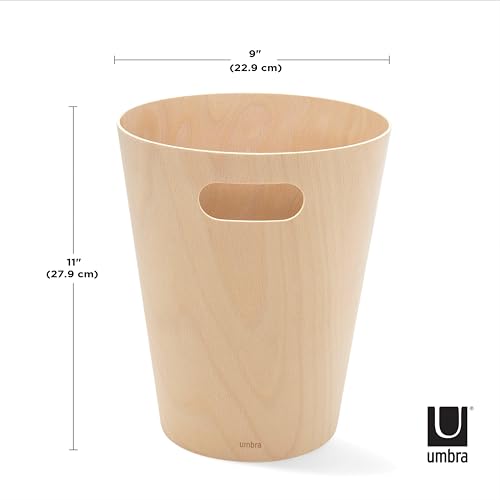 Umbra Woodrow Trash Can Umbra