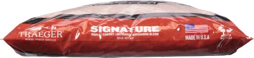 Traeger Grills Signature Blend 100% All-Natural Wood Pellets for Smokers and Pellet Grills, BBQ, Bake, Roast, and Grill, 20 lb. Bag Traeger