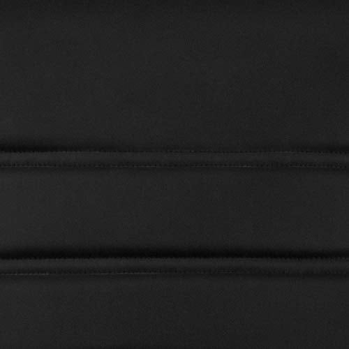 Flash Furniture Whitney High-Back Swivel LeatherSoft Desk Chair with Padded Seat and Armrests, Adjustable Height Padded Office Chair, Black/Chrome Flash Furniture