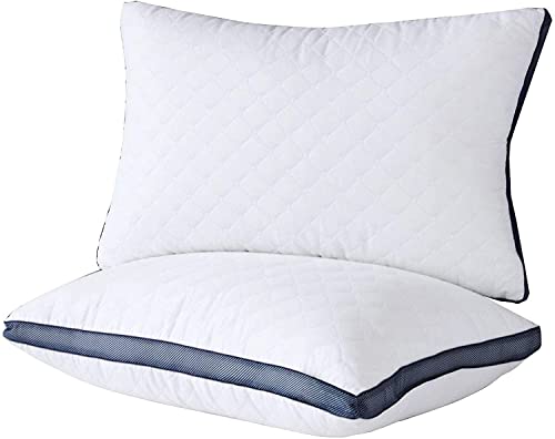 Meoflaw Pillows for Sleeping (2-Pack), Luxury Hotel Pillows Queen Size Set of 2,Bed Pillows for Side and Back Sleeper (Queen) Meoflaw
