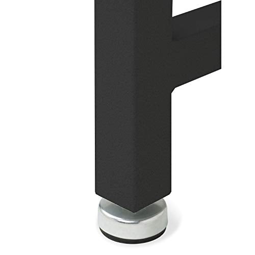 Seville Classics Pegboard Workcenter with 23 Peg Hook Assortment and Drawer Table, 48", Satin Graphite Seville Classics