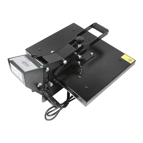 1800W Hot Large Size Auto Heat Press Machine 16" x 20" T-Shirt Sublimation Heat Press Transfer Heat Up Fast & Distribute Heat Evenly, Intelligent Tshirt Press Machine New USA Stock,Black (Black) xsdzgdzy