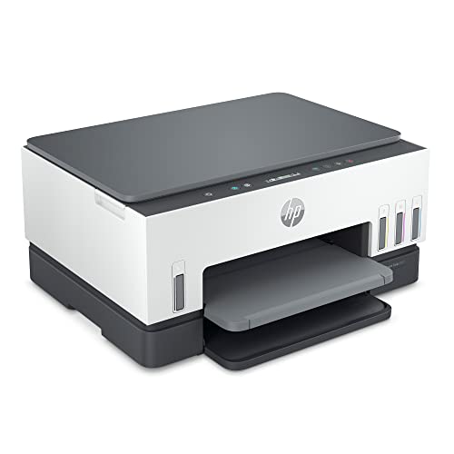 HP Smart -Tank 6001 Wireless Cartridge-Free all in one printer, this ink -tank printer comes with up to 2 years of ink included, with mobile print, scan, copy (2H0B9A) HP