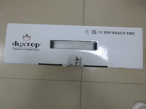 Duxtop 1800W Portable Induction Cooktop Countertop Burner, Black 9100MC/BT-M20B duxtop