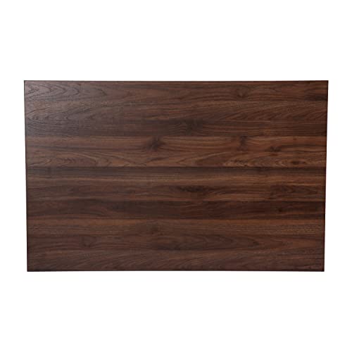 Taylor & Logan Haisley Dark Walnut 47" Mid-Century Modern Wood Dining Table Taylor & Logan