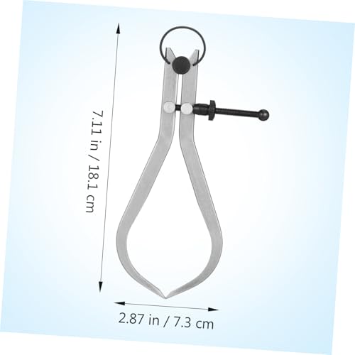 SKISUNO Internal External Caliper Measuring Tool Accurate Caliper for Wood Turning Lightweight and Portable Measuring Gauge for Wood Lathe Projects Precision Measurement SKISUNO