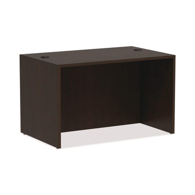 Alera Alera Valencia Series Straight Front Desk Shell, 47.25" X 29.5" X 29.63", Espresso