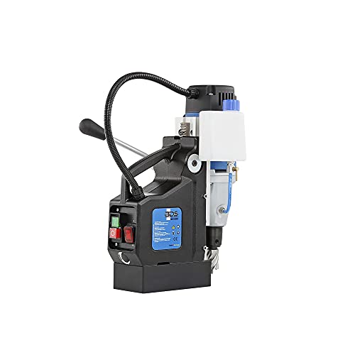 CS Unitec | MABasic 200 Portable Magnetic Drill Press | 900W 2-Speed Benchtop Power Drill Machine w/up to 1-3/8" Diameter & 6-1/3" Depth of Cut | Oil Bottle Included CS Unitec