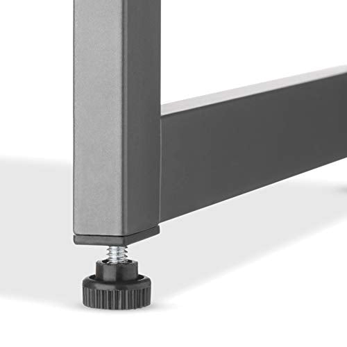 Whitmor Steel Mesh 3-Tier Shoe Rack, Gunmetal Gray Whitmor