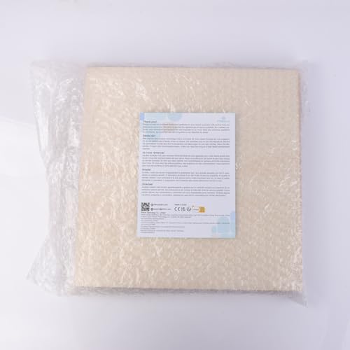 Philorn Basswood Sheets 12"x12"x 1/8", 12 Pack Plywood Sheets 3mm with Smooth Surfaces for Laser Cutting Engraving, Unfinished Wood for Crafts, Wood Burning, Architectural Models, Staining PHILORN