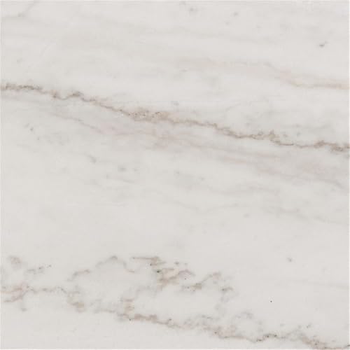 Picket House Furnishings Evie Wood Frame & Marble Top Console Table-White/Black Picket House