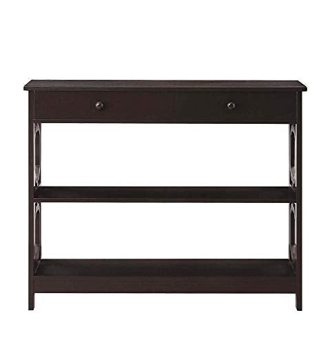Convenience Concepts Omega 1 Drawer Console Table, Espresso Convenience Concepts
