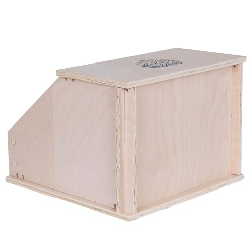 Small Pet Select - Chicken Nesting Box, 15x15x11, for Hens Laying Eggs, Wooden, Chicken Coop Nest Box, Made in The USA Small Pet Select