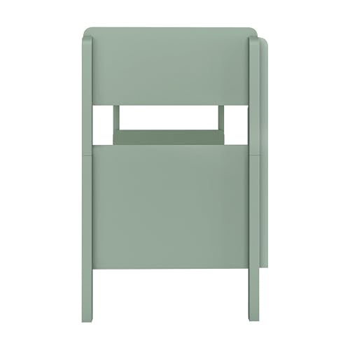 Babyletto Tiptoe Convertible Bunk Bed in Light Sage, Greenguard Gold Certified babyletto