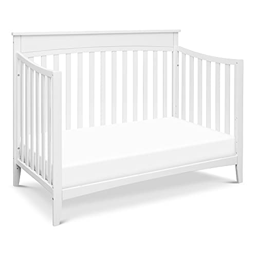 DaVinci Grove 4-in-1 Convertible Crib in White, Greenguard Gold Certified DaVinci