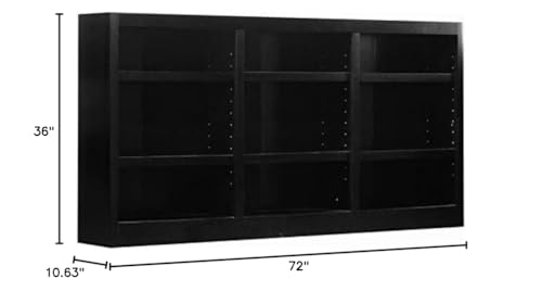 Concepts In Wood MI7236-E 72 x 36 Wall Storage Unit, Espresso Finish Concepts In Wood