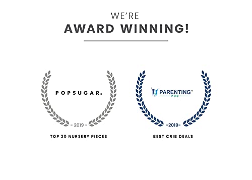 Delta Children Tribeca 4-in-1 Baby Convertible Crib, Bianca White/Natural Delta Children