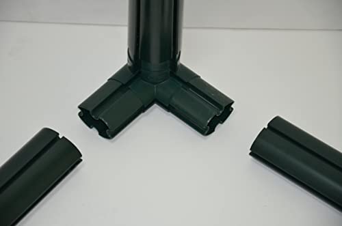 Palram - Canopia Rion Prestige 8 Ft. x 12 Ft. Greenhouse, Large Twin Wall Polycarbonate Heavy Duty Green House DIY Kit for Garden, Plants, Walk-in for Outdoors with Window Vent (Green) RION