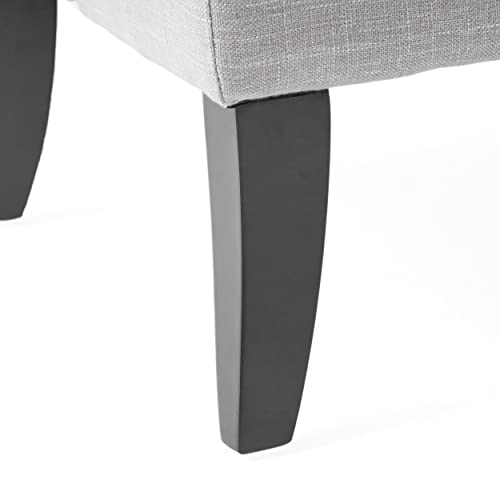 Christopher Knight Home Nicole Fabric Settee, Light Grey Christopher Knight Home