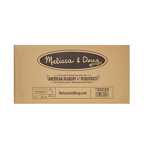 Melissa & Doug Wooden Chairs, Set of 2 - White Furniture for Playroom - Kid's Play Chairs, Toddler Activity Chairs, Children's Furniture Melissa & Doug