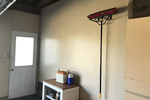 Shepherd Hardware 8091E Heavy Duty Steel 10-Inch Garage Storage Utility Hooks, 4 Pack, Black Shepherd Hardware