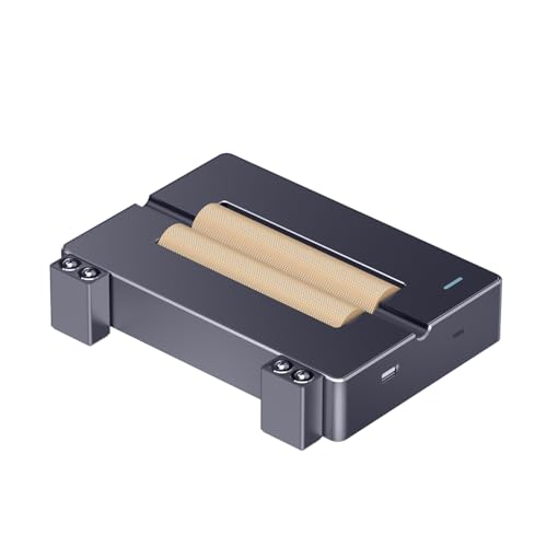 LaserPecker Versatile Electric Roller for LP2/LP3/LP4/LP5, Cylindrical Engraving Rotary Module for Jugs Bottles LaserPecker