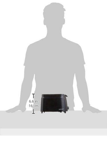 Brentwood Cool Touch 2-Slice Toaster Kitchen Supplies, Black Brentwood