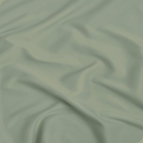 Cottington Lane Full Size Futon Cover, Japanese Futon Armless Premium Cotton Zipper Sleeper Sofa Cover, Soft Durable Slipcover for Dorm Room, Guest Bedroom, Living Room, Sage Solid Cottington Lane