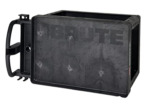 Rubbermaid Commercial Products 2-Shelf Utility/Service Cart, Medium, Lipped Shelves, Ergonomic Handle, 500 Lbs Capacity, for Rubbermaid Commercial Products