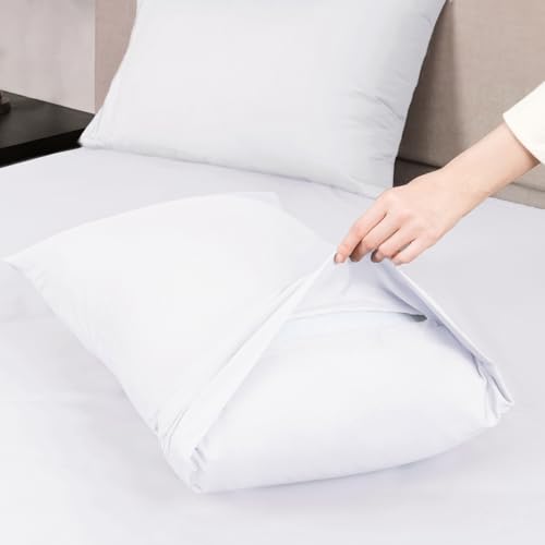 Mejoroom Full Size Sheet Sets - Hotel Luxury 1800 White Sheet - 16 Inch Deep Pocket Bed Sheets, Soft, Breathable, Wrinkle, Fade & Stain Resistant - 4 Piece (Full, White) Mejoroom