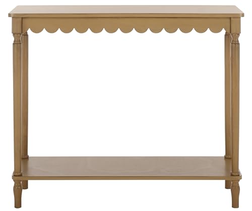 SAFAVIEH Home Collection Haven French Country Farmhouse Desert Brown Console Table for Entryway, Living Room, Foyer SAFAVIEH