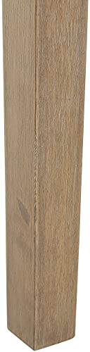 Crosley Furniture Joanna 9-Piece Modern Farmhouse Dining Table Set for 8 with Ladderback Chairs, Rustic Brown Crosley Furniture