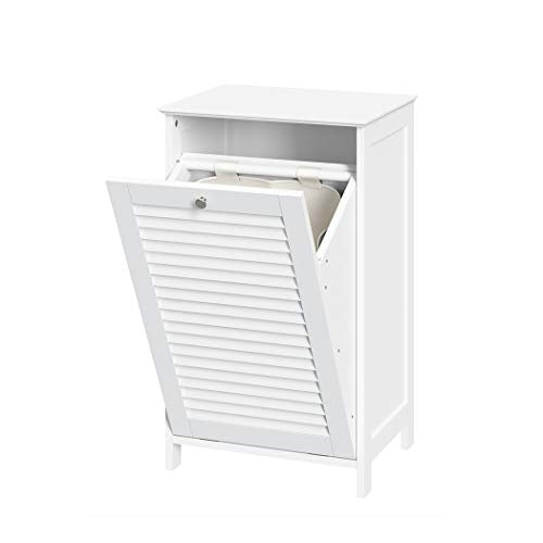 Ellsworth Tilt-Out Laundry Hamper, White RiverRidge