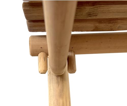 Natural Rattan Bamboo Handcrafted 4-Tier Bookcase with 11 Open Shelves Statra