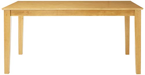 East West Furniture CAT-OAK-S Capri Kitchen Table - a Rectangle Dining Table Top with Sturdy Legs, 36x60 Inch, OAK East West Furniture