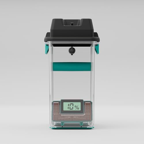 Polymaker 3D Printing Filament Storage Box - PolyDryer Box for Continuous Filament Sealing and Protection, 3D Printer Filament Holder Compatible with PA Nylon, PLA, PVB, PETG, ABS, TPU 1.75mm 2.85mm Polymaker