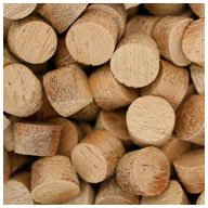 WidgetCo 3/8" Mahogany Wood Plugs, Face Grain WIDGETCO