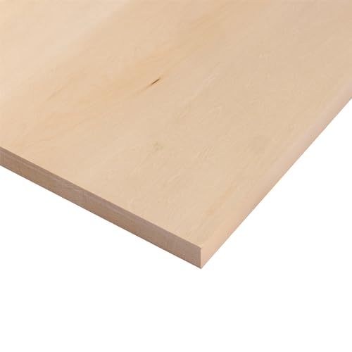 Edge-glued Board by Walnut Hollow, Basswood, 16" x 20" x 3/4", (Pack of 3), Heavy-Duty, Project Ready, for Your Small Business, Home DIY, Décor, or Craft Projects Walnut Hollow