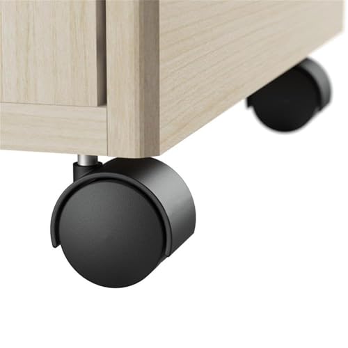 Bush Business Furniture Arrive 72W x 72D L Shaped Reception Desk with Shelf and Mobile File Cabinet in Natural Elm, Modern Receptionist Station for Office Waiting Room Bush Furniture