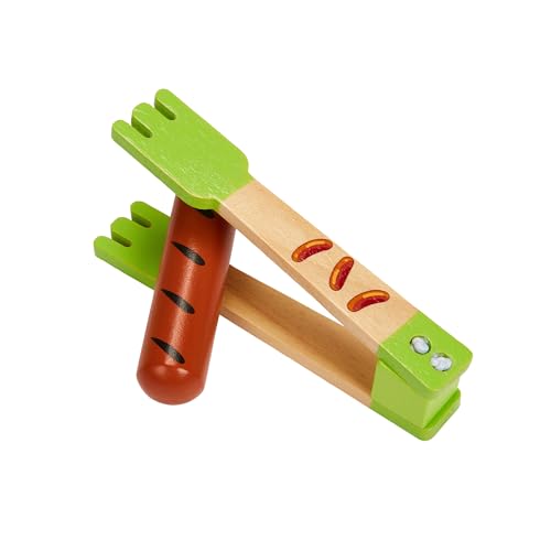 Bluey - Dine in with Bluey Set, 32-Piece Wooden Toy Set with Magic Asparagus, Plates, Utensils & More, Perfect for Role-Play & Imaginative Fun, FSC-Certified, Suitable for 3 Years & Up BLUEY