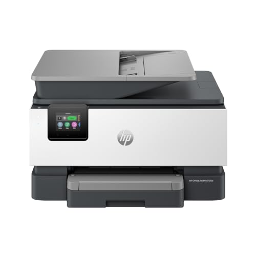 HP OfficeJet Pro 9125e All-in-One Printer, Color, Printer-for-Small Medium Business, Print, Copy, scan, fax,Touchscreen; Smart Advance Scan, 3 months of Instant Ink included HP