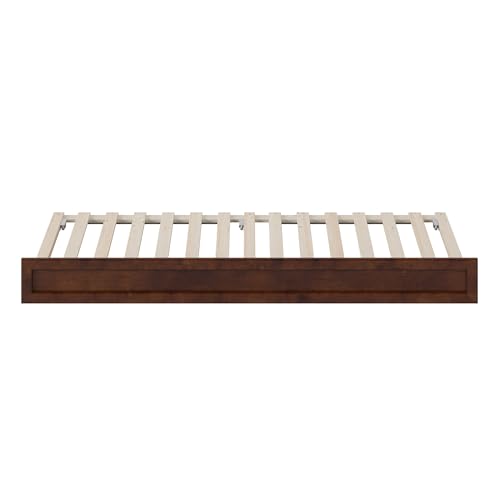 AFI, Mid-Century Modern Trundle Bed, Twin XL, Walnut AFI