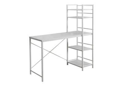 Computer Desk for Home Office with Laptop Storage Shelves