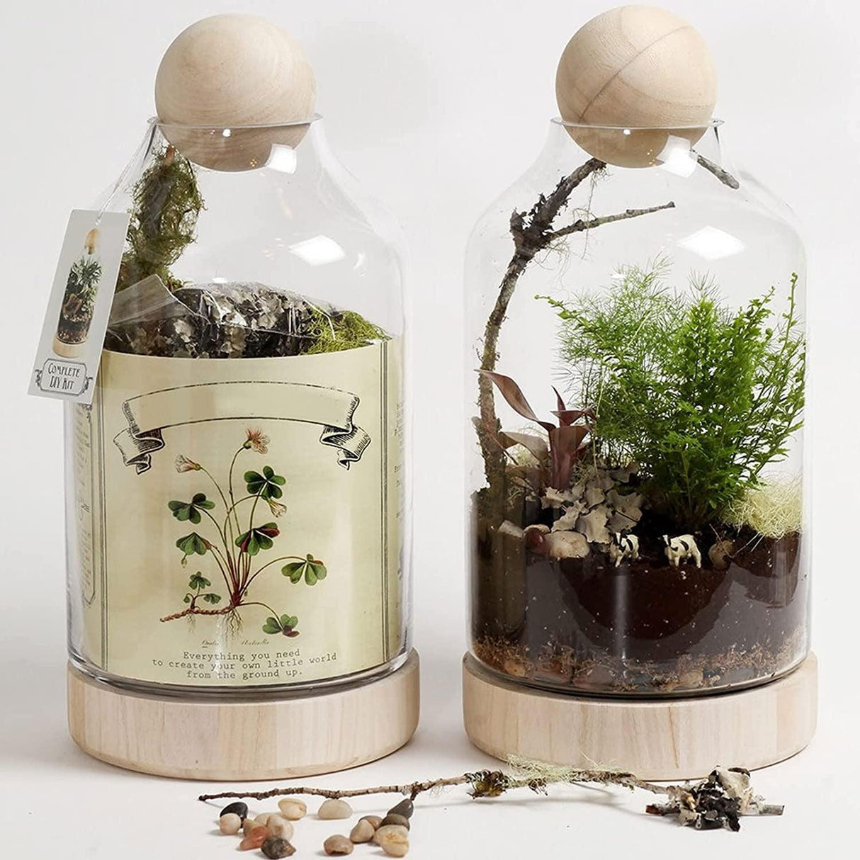 4 Pieces 3 Inch Wooden round Ball, Unfinished Natural DIY Decorative Crafting Hardwood Balls WoodArtSupply