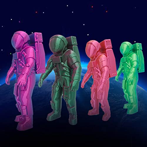 YOUSU Silk Dual Color PLA Filament 3D Filament Coextrusion PLA Multicolor PLA Filament 1.75mm (± 0.03 mm) Compatible with Most of 3D Printer, 4x250g Silk Pack A Yousu