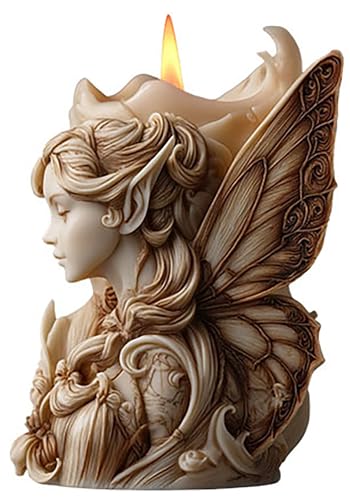 Angel Silicone 3D Flower & Rose Mold - Peony & Candle Making Molds for Resin, Clay & Soap Craft Supplies