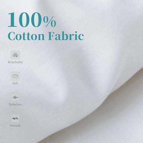 100% Wool Comforter Summer Lightweight Duvet Insert Noiseless Pure Cotton Shell Comforter Temperature Regulation Breathable Comfortable Wool Bedding for Luxurious Sleep Queen Size Molithe