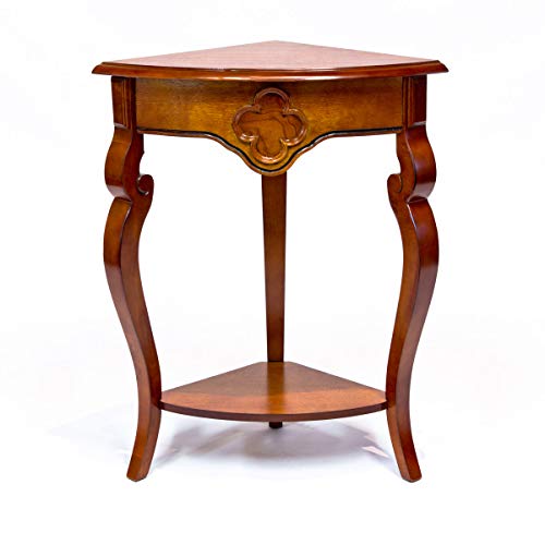 All Things Cedar Classic Accents HR119 Corner Table, Cherry All Things Cedar