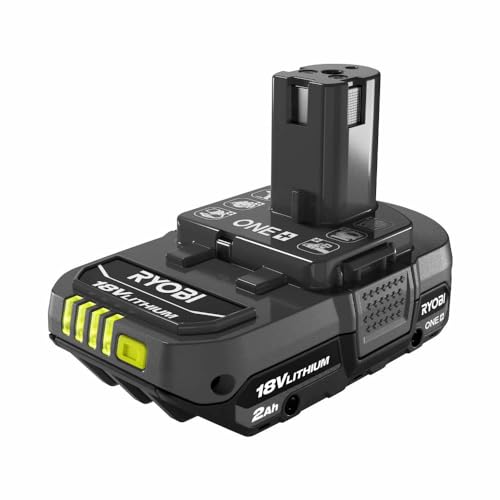 Ryobi One+ 18v Lithium Ion 2.0ah Battery and Charger Kit, Extreme Weather Performance Fast Charging Under 1 hour RYOBI