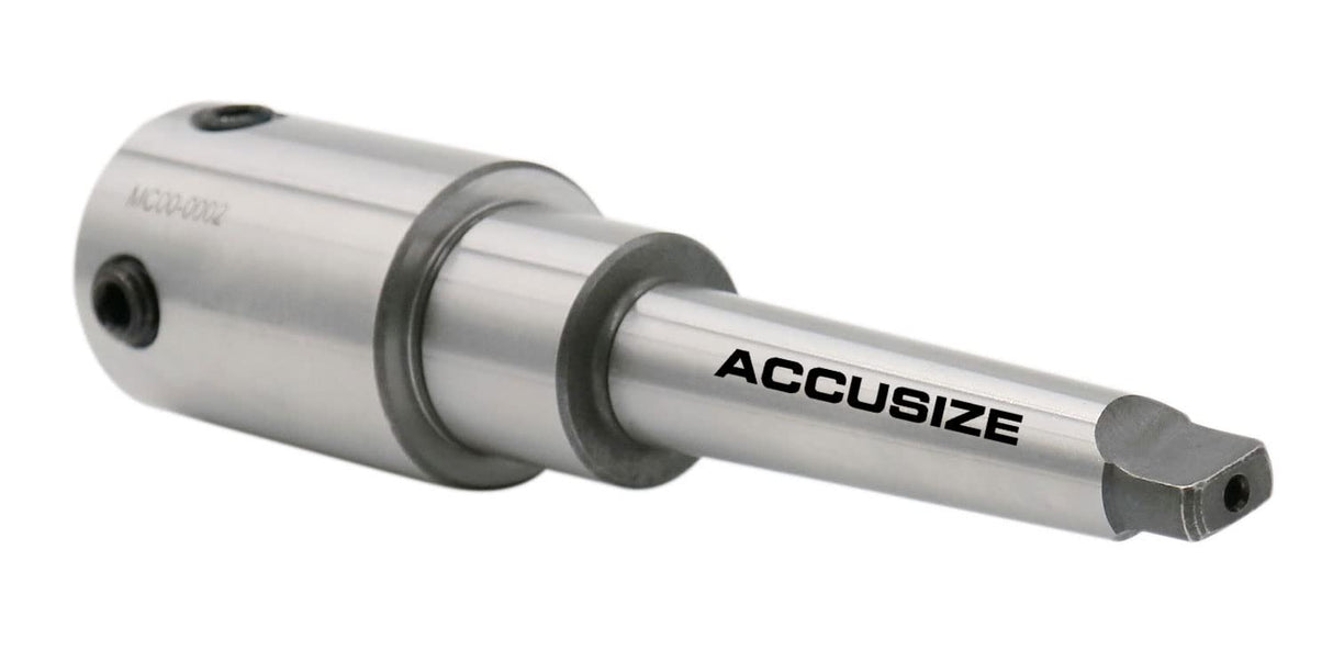 Accusize Industrial Tools Annular Cutter Arbor, Mt2 to 3/4'' Weldon Shank for Drill-Use Annular Cutter on Drill Press, Mc00-0002 Accusize Industrial Tools